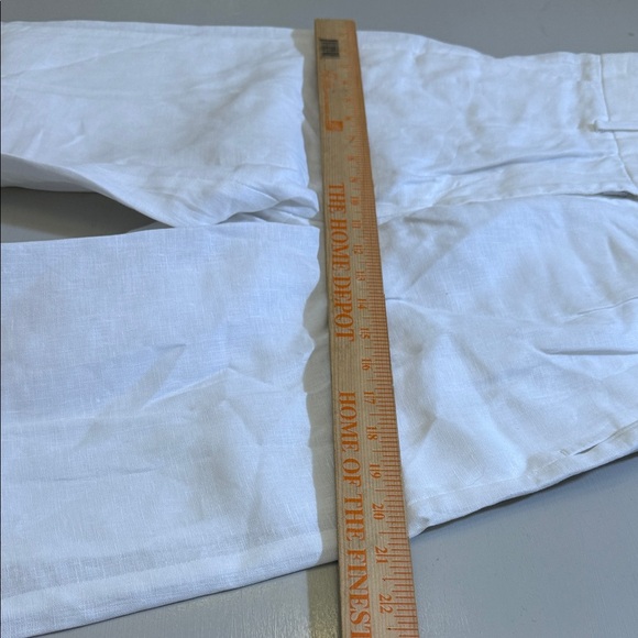 J. Crew Wide-leg Essential pant in linen Size 4 - Picture 10 of 14